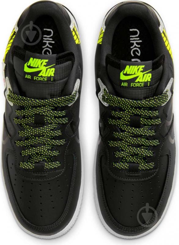 Кроссовки мужские зимние Nike Air Force 1 React LX CT3316-003 р.45 черные - фото 7