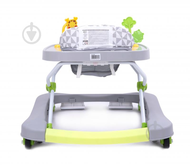 Ходунки интерактивные 4Baby Walk'n Push grey 4WP02 - фото 4