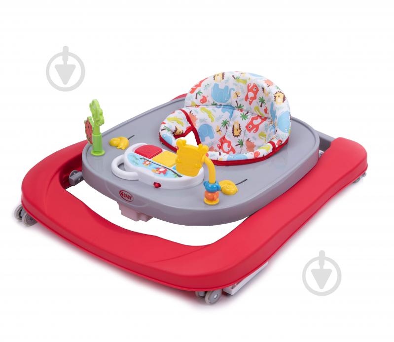 Ходунки интерактивные 4Baby Walk'n Push red 4WP03 - фото 3 Ходунки интерактивные 4Baby Walk'n Push red 4WP03 - фото 3