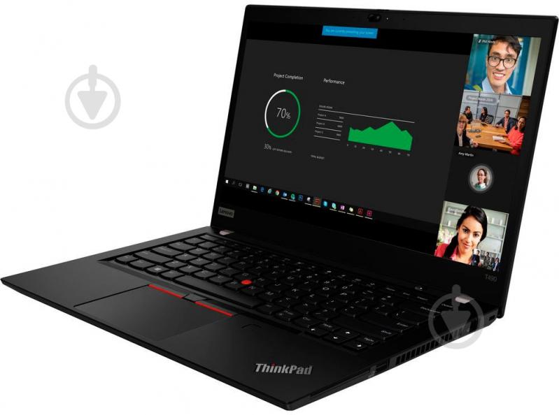 Ноутбук Lenovo ThinkPad T490 14" (20N2004BRT) black - фото 4