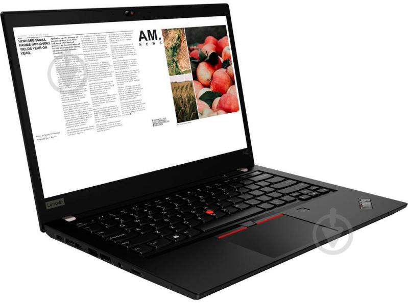 Ноутбук Lenovo ThinkPad T490 14" (20N2004BRT) black - фото 3