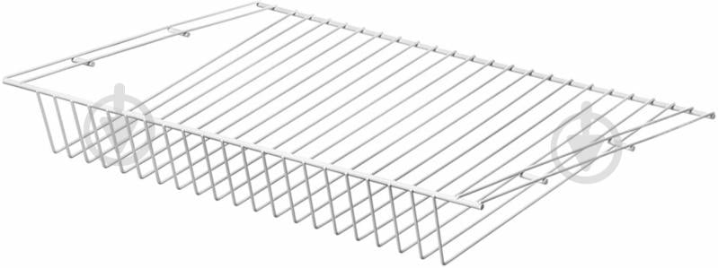 Полиця до гардеробної системи Larvij 603x404 мм L9440WH з обмежувачем білий - фото 1