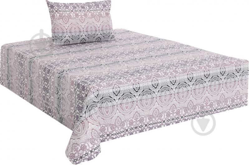 Комплект постельного белья Селфи 1,5 розово-бордовый UP! (Underprice) - фото 2