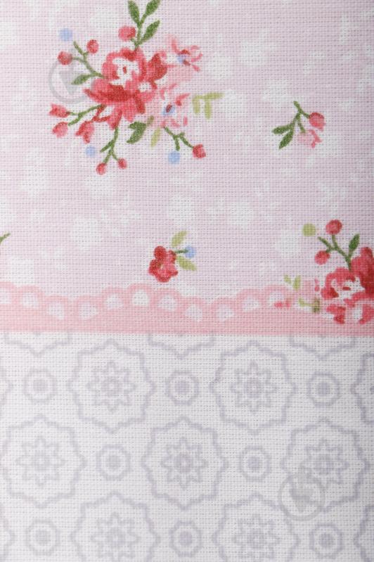 Комплект постельного белья Марсель 1,5 белый с розовым UP! (Underprice) - фото 4