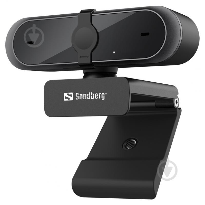 Веб-камера Sandberg Webcam Pro Autofocus Stereo Mic Black (133-95) - фото 3