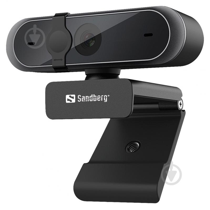 Веб-камера Sandberg Webcam Pro Autofocus Stereo Mic Black (133-95) - фото 2