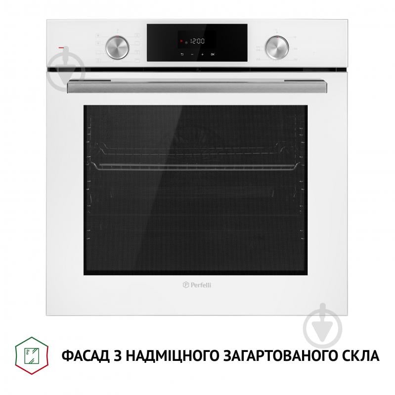 Духовой шкаф Perfelli DIAMOND 6D8L BIANCO электрический полновстраиваемый - фото 3