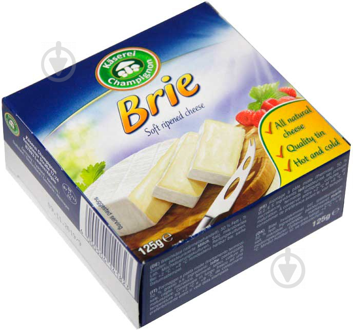 Сыр Kaserei мягкий Brie 50% 125г 4000504141823 - фото 2