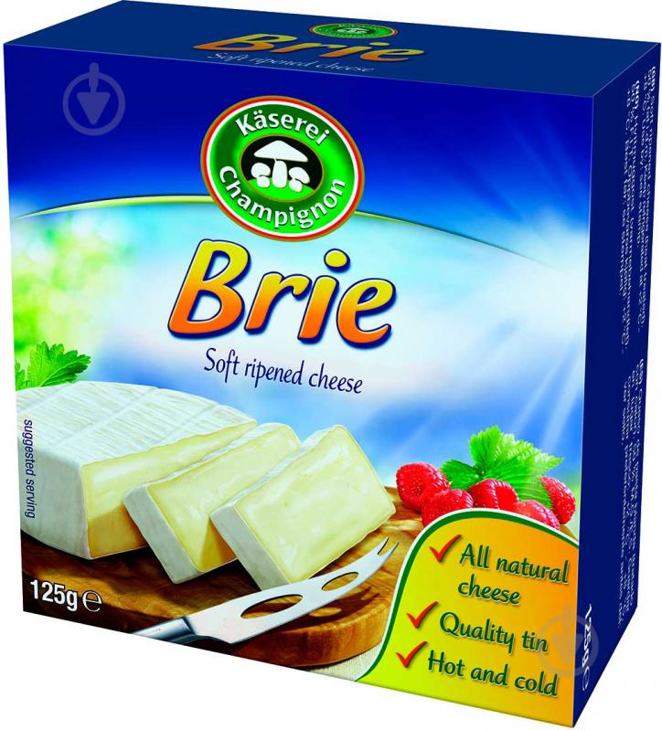 Сыр Kaserei мягкий Brie 50% 125г 4000504141823 - фото 1