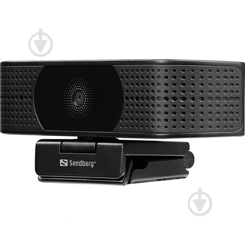 Веб-камера Sandberg Webcam Pro Elite 4K UHD (IMX258) Autofocus USB-A/USB-C Black (134-28) - фото 2