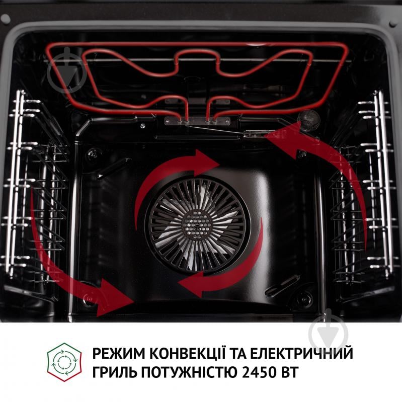 Духова шафа Perfelli DIAMOND 6D8L INOX електрична повновбудовувана - фото 12