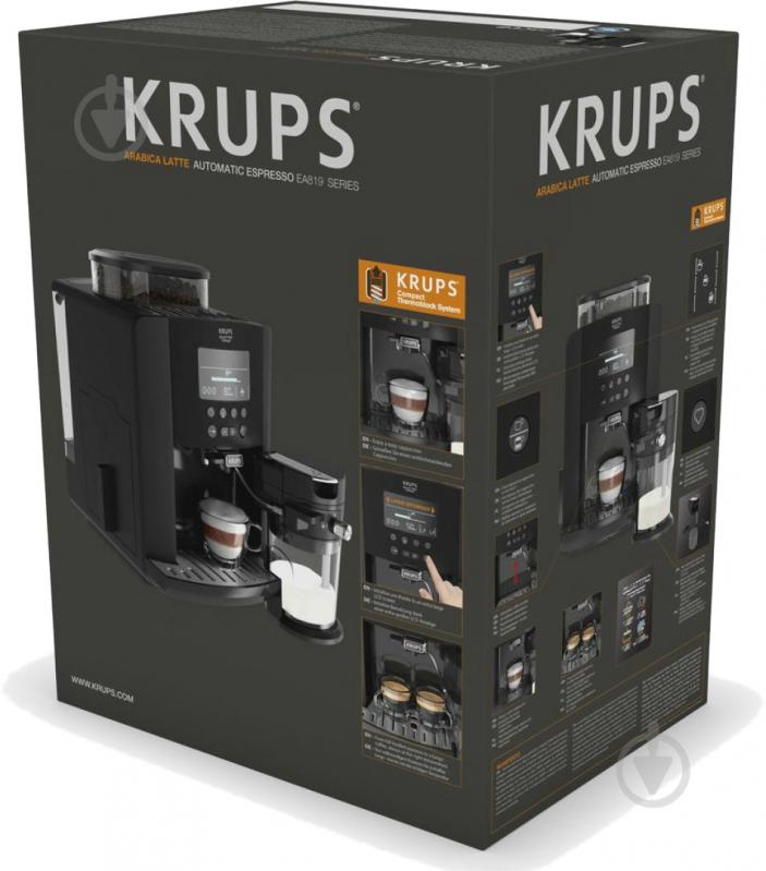 Кофемашина Krups EA819N10 Arabica Latte - фото 23