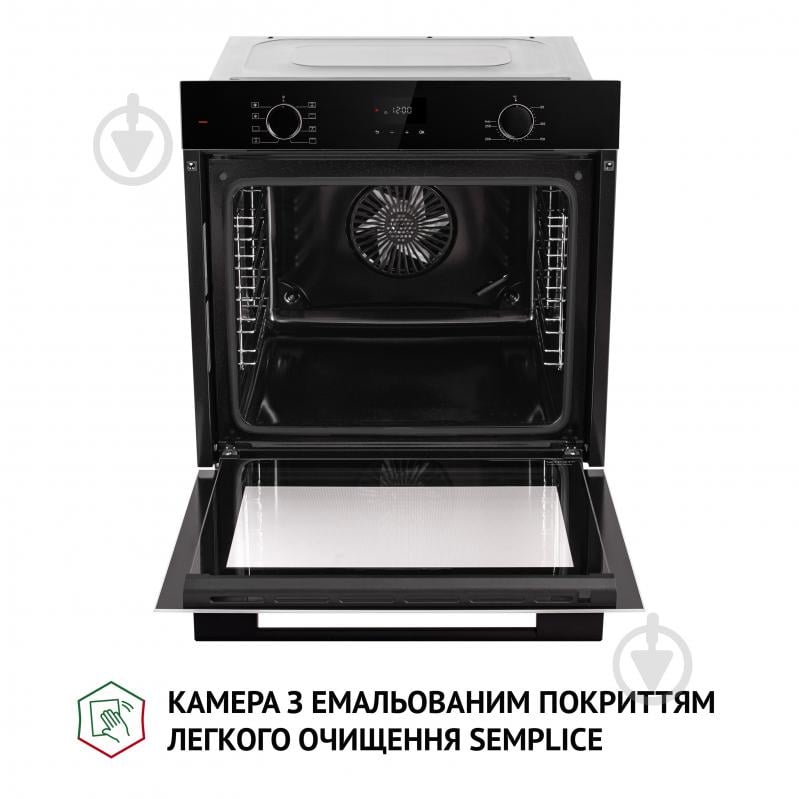 Духовой шкаф Perfelli DIAMOND 6D8L NERO электрический полновстраиваемый - фото 10