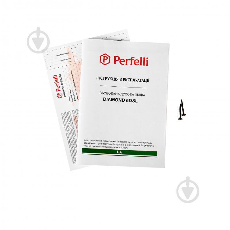 Духовой шкаф Perfelli DIAMOND 6D8L NERO электрический полновстраиваемый - фото 14