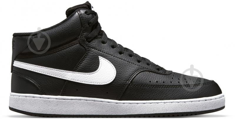 Кросівки чоловічі демісезонні Nike COURT VISION MID NEXT NATURE DN3577-001 р.42,5 чорні - фото 1