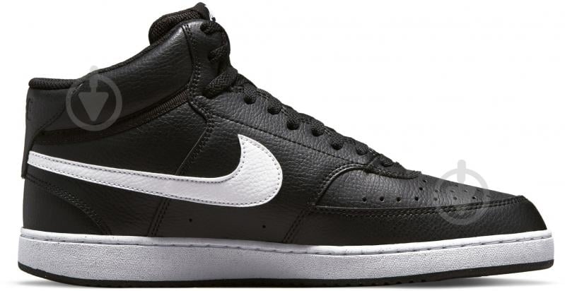 Кросівки чоловічі демісезонні Nike COURT VISION MID NEXT NATURE DN3577-001 р.42,5 чорні - фото 2