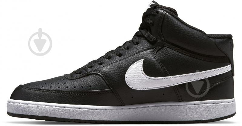 Кросівки чоловічі демісезонні Nike COURT VISION MID NEXT NATURE DN3577-001 р.42,5 чорні - фото 4