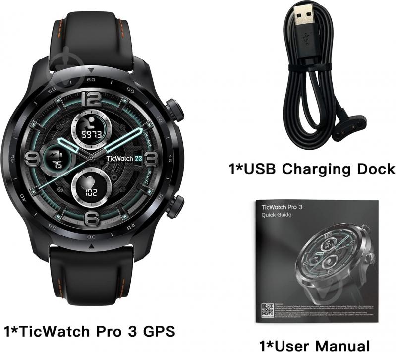 Смарт-годинник Mobvoi TicWatch Pro 3 GPS (WH12018) - фото 8