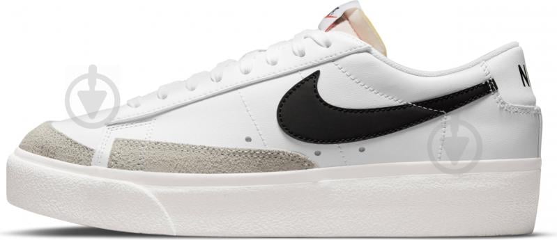 Кросівки жіночі демісезонні Nike W BLAZER LOW PLATFORM DJ0292-101 р.39 білі - фото 3