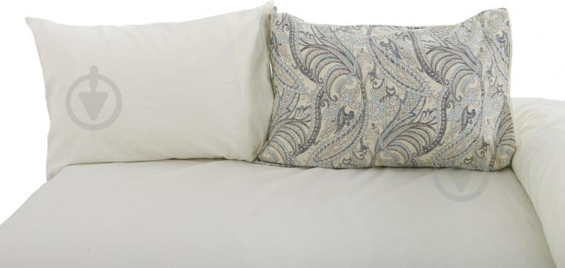 Комплект постельного белья Claudia семейный серый Ibodo - фото 3