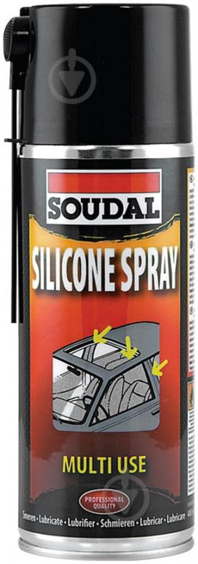 Силиконовое масло SOUDAL SILICONE SPRAY - фото 1