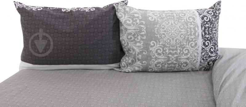 Комплект постельного белья Laura 1,5 серый Ibodo - фото 3