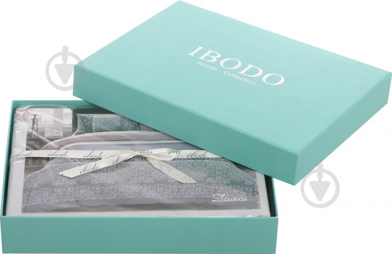 Комплект постельного белья Laura 1,5 серый Ibodo - фото 5