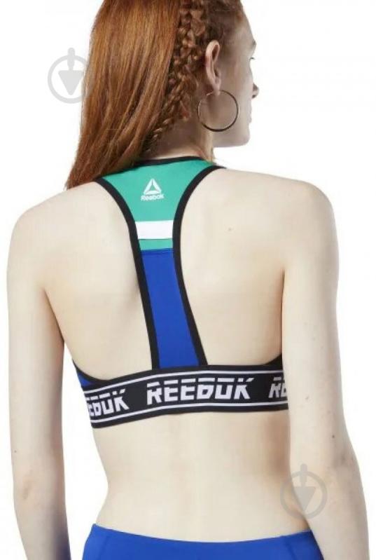 Бра Reebok Wor Myt Bralette DY8114 р.XS синій - фото 2