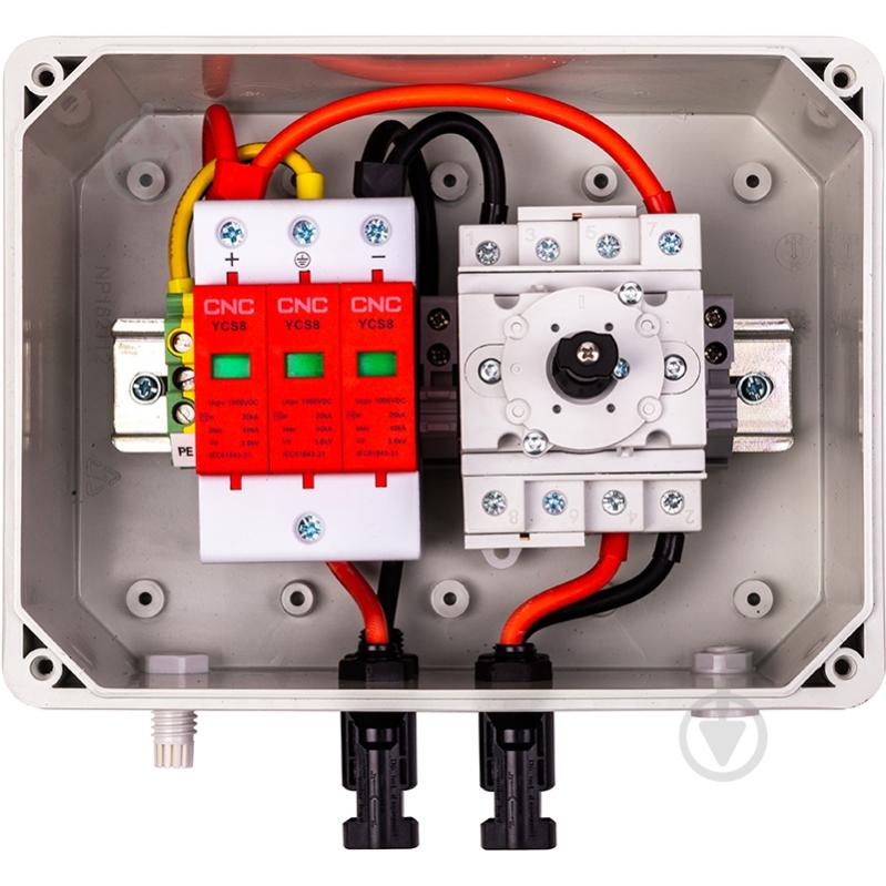 Панель отключения CNC PV 1in-1out YCX8-DIS 1/1 32/32 DC1000 - фото 3 Панель отключения CNC PV 1in-1out YCX8-DIS 1/1 32/32 DC1000 - фото 3