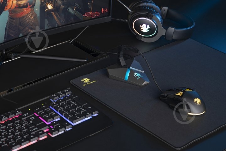 Держатель для кабеля 2E Gaming Scorpio 4 в 1 USB серый (2E-MB001U) - фото 6 Держатель для кабеля 2E Gaming Scorpio 4 в 1 USB серый (2E-MB001U) - фото 6