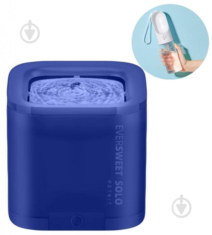 Поїльник PETKIT Electric Solo blue 1,85 л - фото 2
