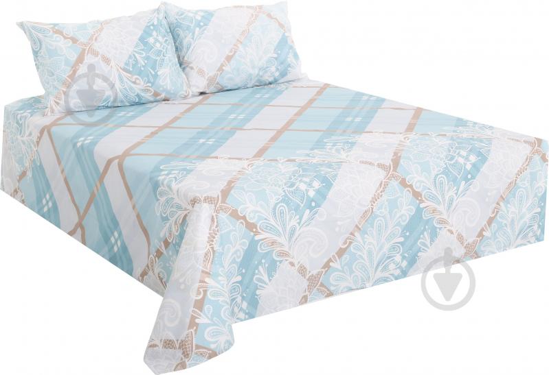 Комплект постельного белья Микс 1,5 бирюзовый La Nuit - фото 2