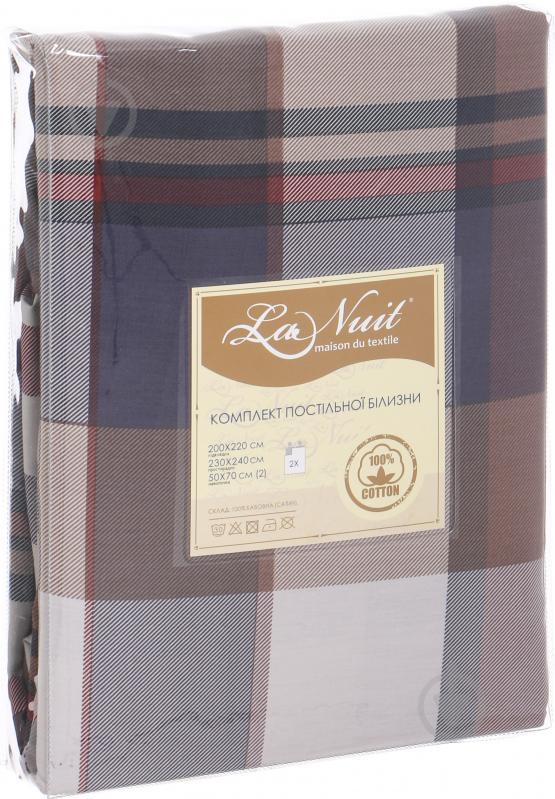 Комплект постельного белья Simona 2,0 бордовый La Nuit - фото 5 Комплект постельного белья Simona 2,0 бордовый La Nuit - фото 5