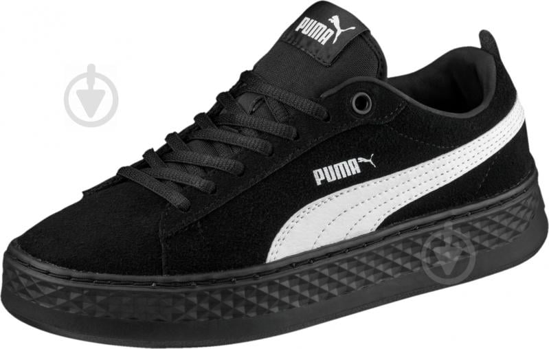 Кроссовки Puma Smash Platform SD 36648802 р.39 черный - фото 1