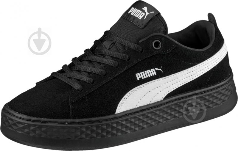 Кросівки Puma Smash Platform SD 36648802 р.37 чорний - фото 1