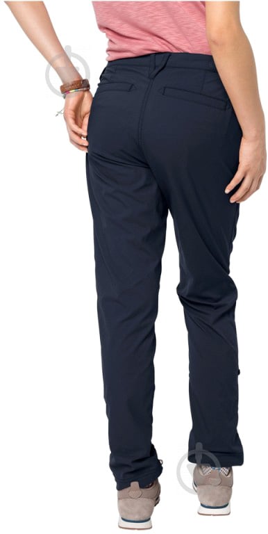 Брюки Jack Wolfskin DESERT ROLL-UP PANTS W 1505281-1910 р. 42 темно-синий - фото 4