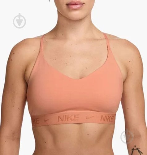 Бра Nike Indy Light-Support FD1062-844 р.XL помаранчевий - фото 1