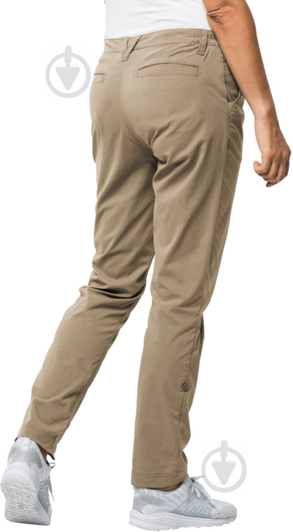 Брюки Jack Wolfskin DESERT ROLL-UP PANTS W 1505281-5605 р. 36 бежевый - фото 6