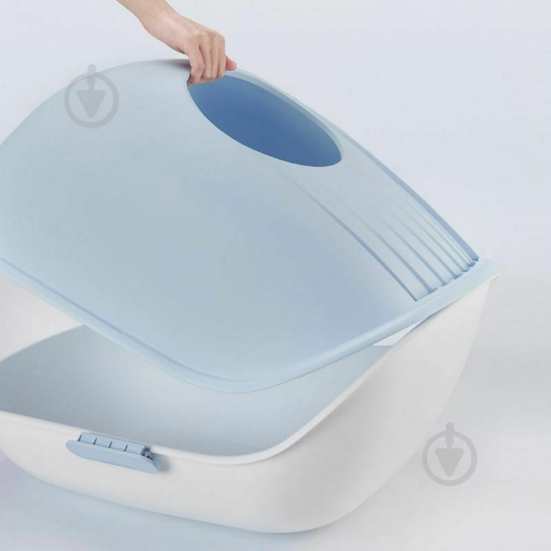 Лоток PETKIT Xiaomi Furrytail Whale Cat Litter Box (Blue) - фото 3