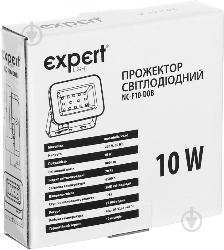 Прожектор Expert NC-F10-DOB 10 Вт IP65 черный - фото 6