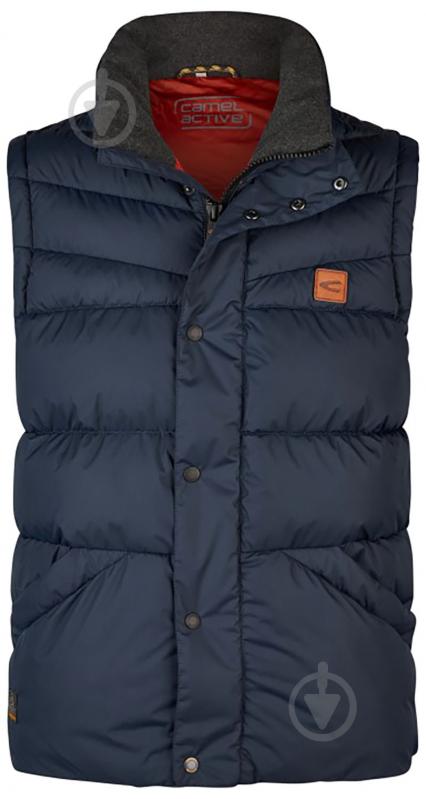 Жилет Camel Active VEST 460900-4X33-47 р.54 темно-синий - фото 1 Жилет Camel Active VEST 460900-4X33-47 р.54 темно-синий - фото 1