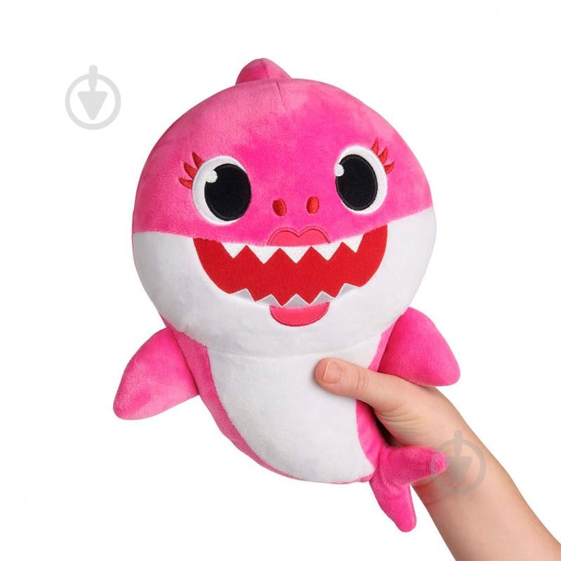 Игрушка BABY SHARK Мама Акулененка 30 см розовый с белым - фото 3