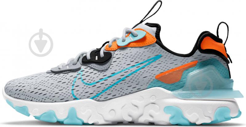 Кросівки чоловічі Nike REACT VISION CD4373-007 р.42,5 різнокольорові - фото 3 Кросівки чоловічі Nike REACT VISION CD4373-007 р.42,5 різнокольорові - фото 3