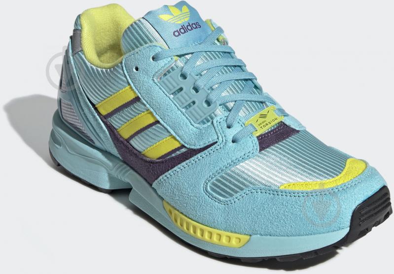 Кроссовки мужские демисезонные Adidas ZX 8000 EG8784 р.41 1/3 бирюзовые - фото 4