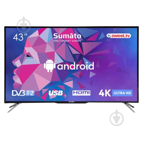 Телевизор SUMATO 17071 43UTS03 - фото 2