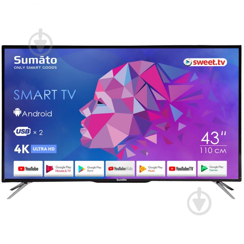 Телевизор SUMATO 17071 43UTS03 - фото 3