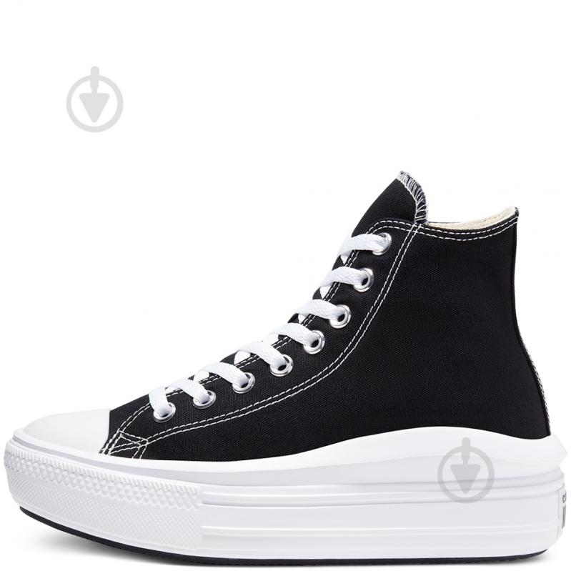 Кеды Converse Chuck Taylor All Star Move 568497C р.39 черный - фото 2