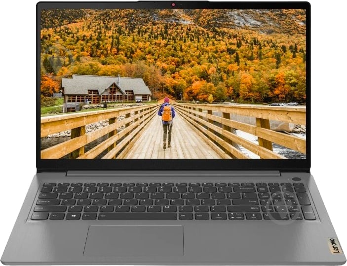 Ноутбук Lenovo ІdeaPad 3 15,6" (82KU01C4RA) arctic grey - фото 1