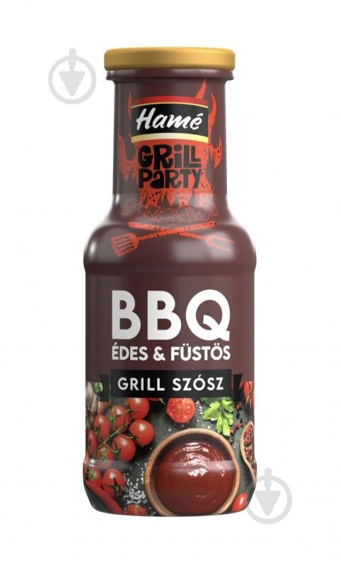 Кетчуп Hame Grill Party BBQ с/б 230 мл - фото 1