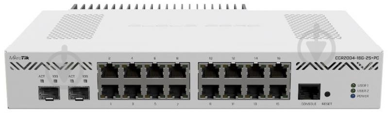 Маршрутизатор Mikrotik CCR2004-16G-2S+PC - фото 1